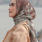 The Topkapi Satin Square - Pecan