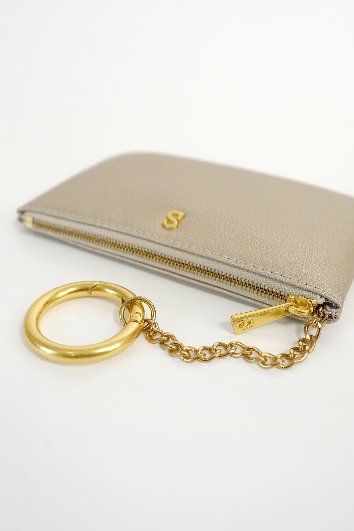 The Amy Short Wristlet - Gold