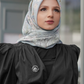 The British Series Satin Square - Sky