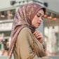 The British Series Satin Square - Brown
