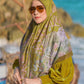 The Little Mermaid Voal Square XL - Mustard