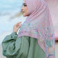 The Little Mermaid Voal Square XL - Tea Rose