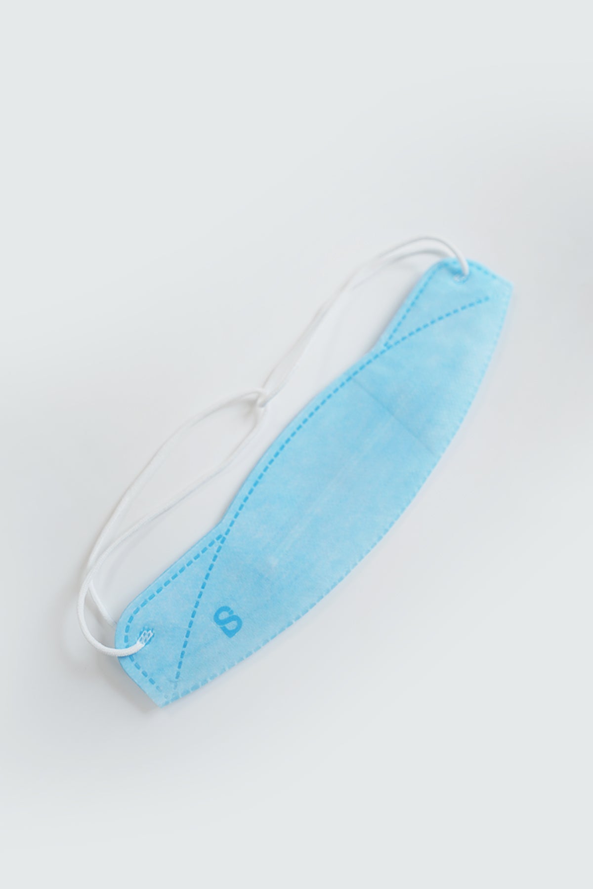 Buttonscarves Disposable Mask - Blue