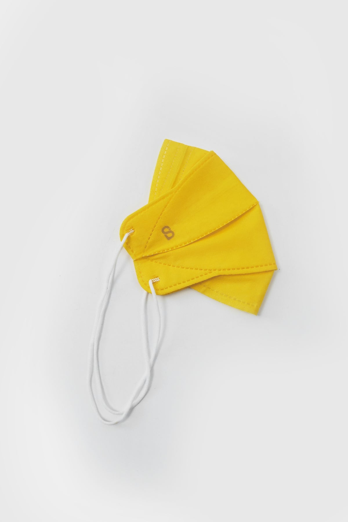 Buttonscarves Disposable Mask - Yellow
