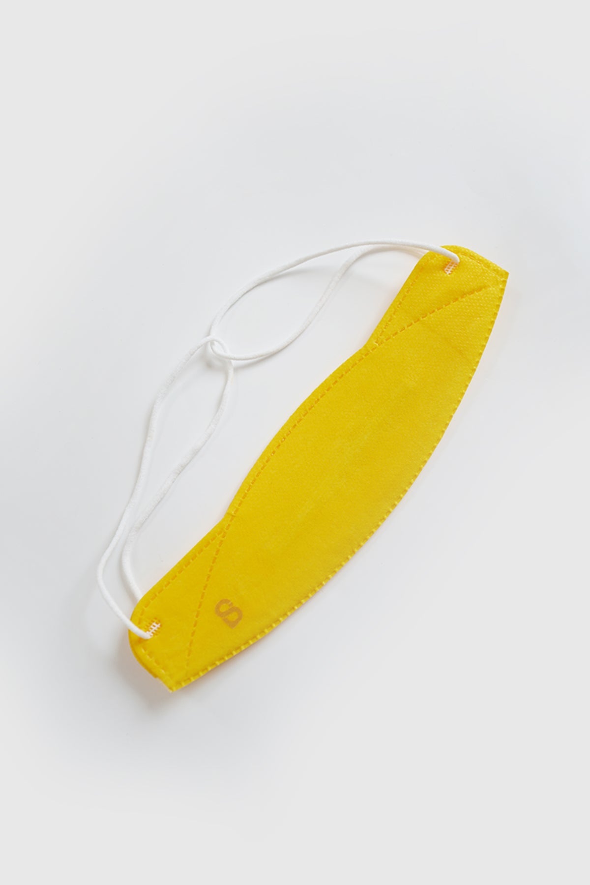 Buttonscarves Disposable Mask - Yellow