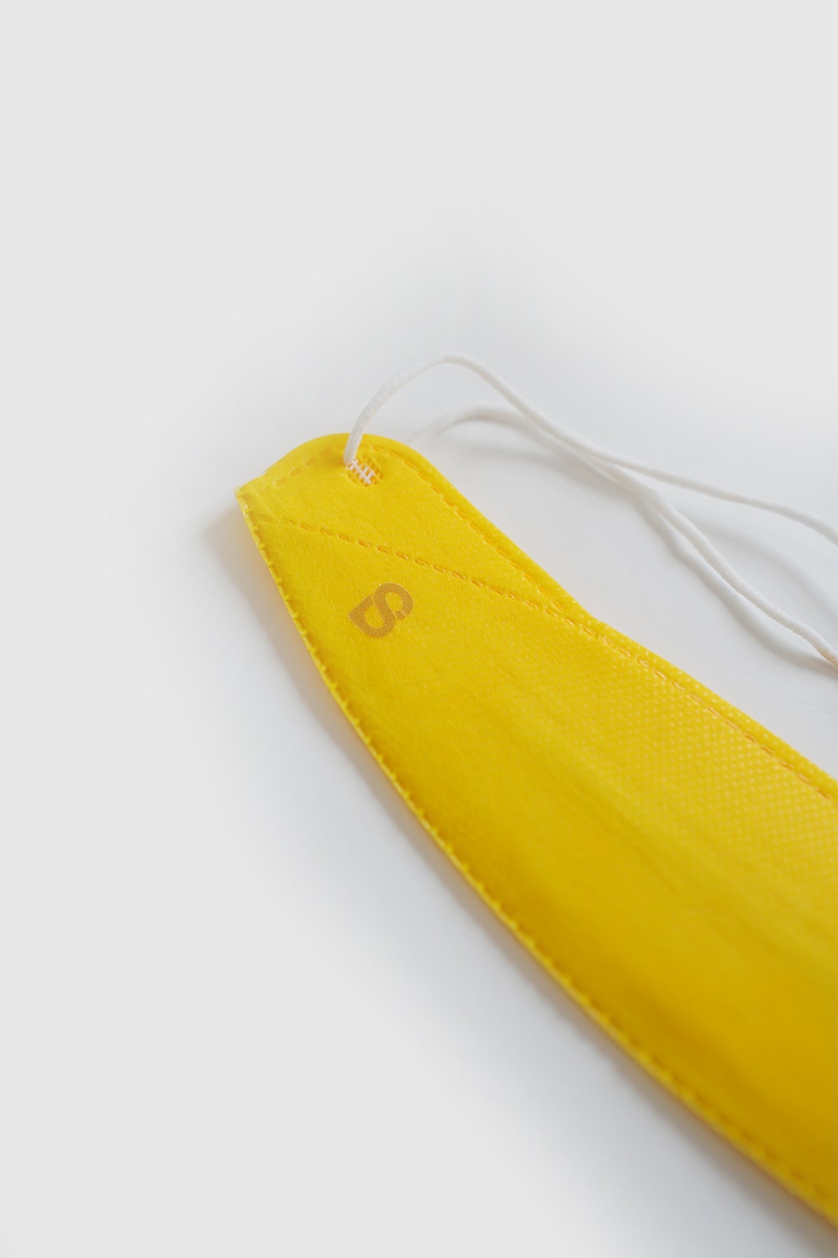 Buttonscarves Disposable Mask - Yellow
