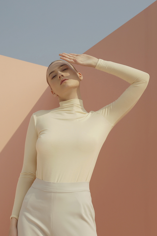 Everyday High Neck Inner - Ivory