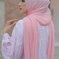 Everyday Pleated Shawl - Almond Blossom