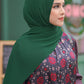 Everyday Pleated Shawl - Evergreen