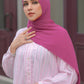 Everyday Pleated Shawl - Magenta