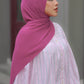 Everyday Pleated Shawl - Magenta