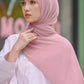 Everyday Pleated Shawl - Orchid Pink