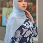 Everyday Pleated Shawl - Skyway