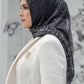 The Farsha Satin Square - Black