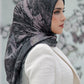The Farsha Satin Square - Black
