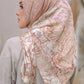 The Farsha Satin Square - Misty Rose
