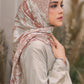 The Farsha Satin Square - Misty Rose