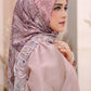 The Farsha Satin Square - Old Rose