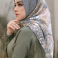The Farsha Satin Square - Seagrass
