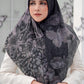 The Farsha Voal Square XL - Black
