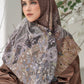 The Farsha Voal Square XL - Rustic Brown