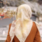 Ginkgo Voal Square - Buttercream