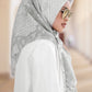 Haramain Series Voal Square - White