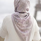 Hydrangea Satin Shawl - Grise