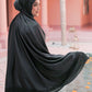 Signature Lace Prayer Robe - Black
