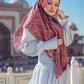 Maharani Voal Square XL - Maroon