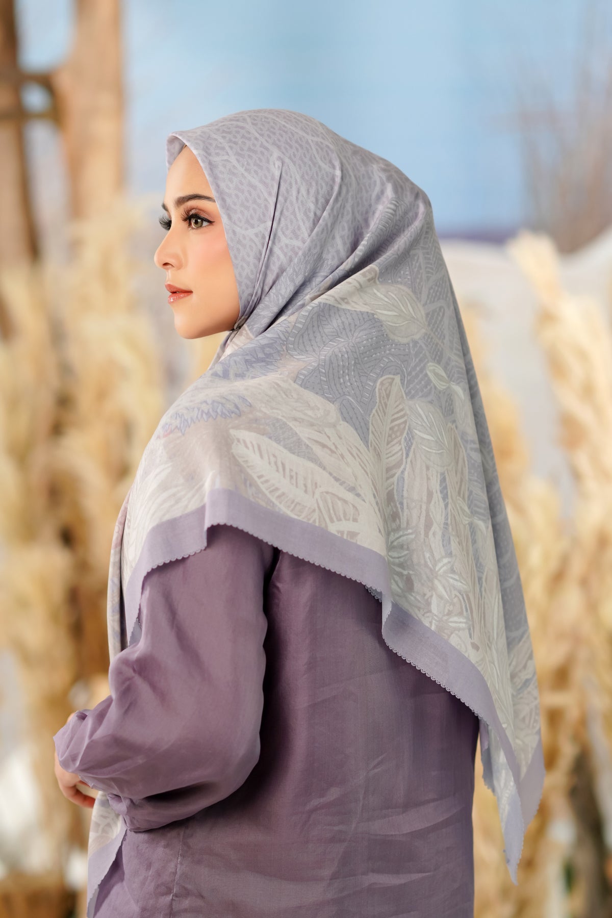 Nusantara Voal Square XL - Oasis