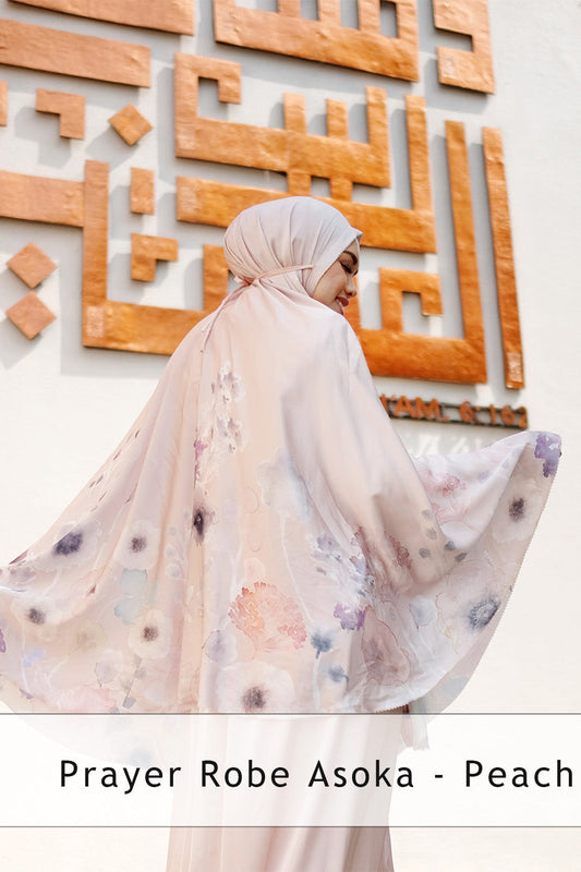 Prayer Robe Asoka in Peach