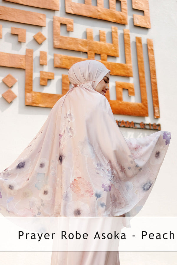 Prayer Robe Asoka in Peach