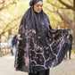 Prayer Robe Ginkgo in Black