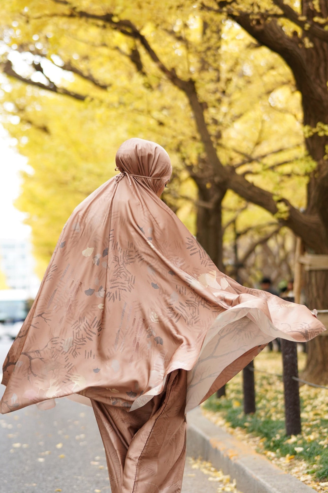 Prayer Robe Ginkgo in Toffee