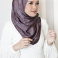 Medina Satin Shawl - Burgundy