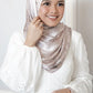 Medina Satin Shawl - Latte
