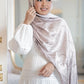 Medina Satin Shawl - Latte
