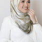 Medina Satin Shawl - Oyster