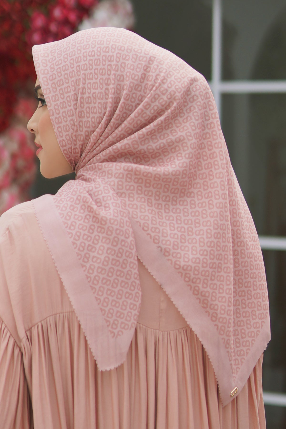 The Tapis Square - Peach