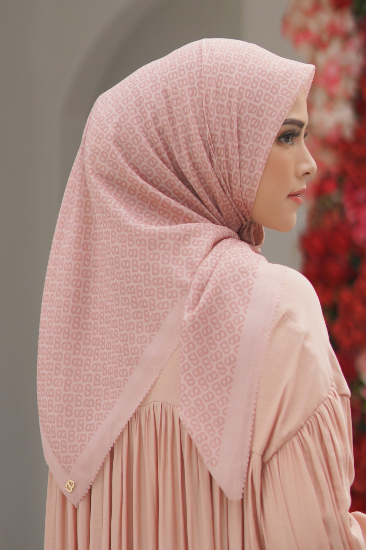 The Tapis Square - Peach