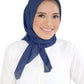 Voal Square in Navy Peony