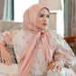 The Lavish Monogram Silk - Lotus