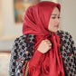 The Lavish Monogram Silk - Rose