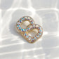 Luxe Signature Gleaming Brooch - Gold