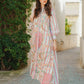 The Chain La Bella Cotton Shirt Dress - Dusty Pink