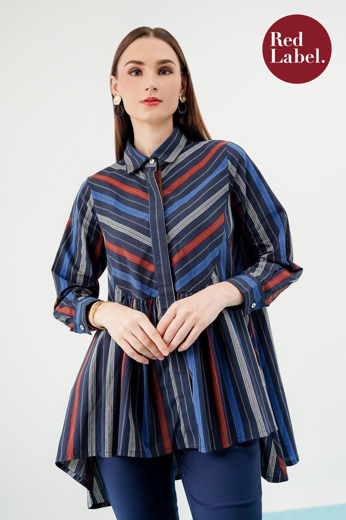 Lina Shirt - Navy