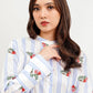 Florie Shirt - Blue Stripes