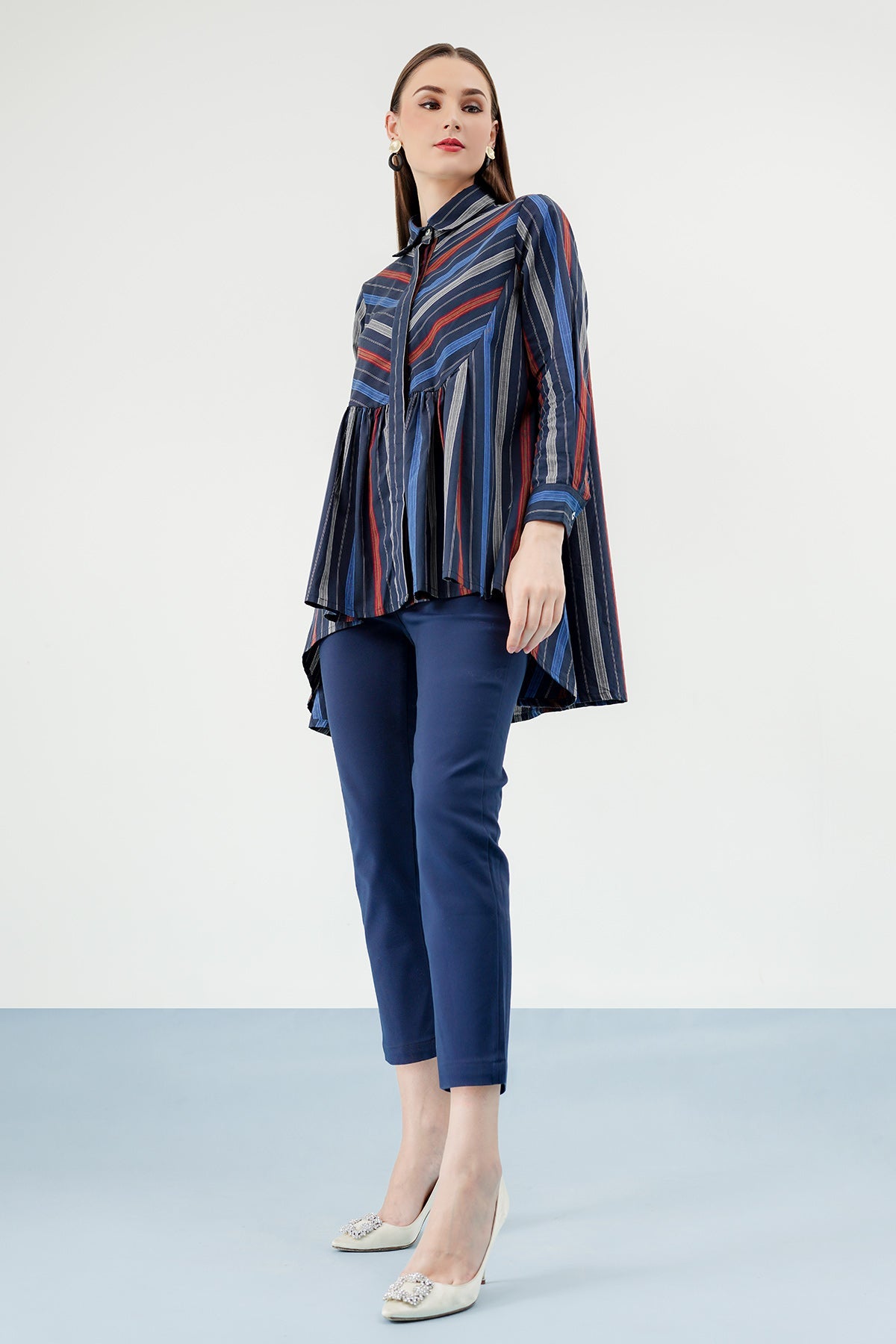 Lina Shirt - Navy