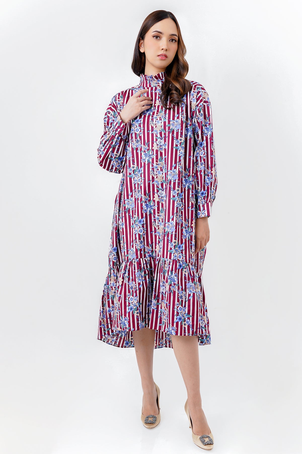 Darla Tunic - Maroon
